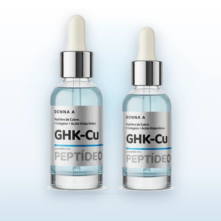 Sérum GHK-Cu Donna A, kit com 2 frascos de 30 mL